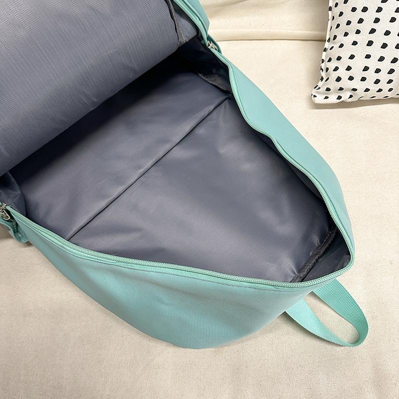 Four-Piece Backpack Set Dog Pattern Large Capacity Senior High School Student School Bag Multi-Functional Backpack