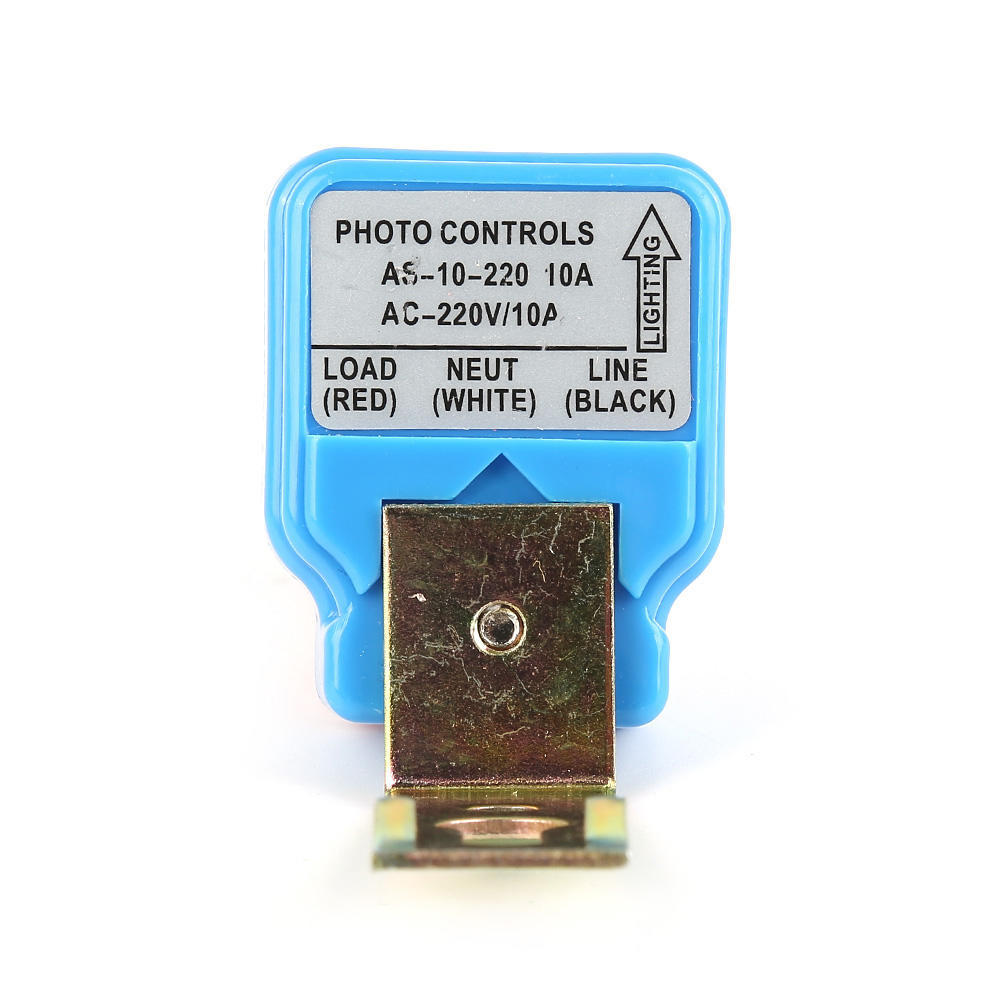220V 10A Otomatik Açma Kapama Otomatik Sokak Lambası Kontrol Sensörü Açma Kapama