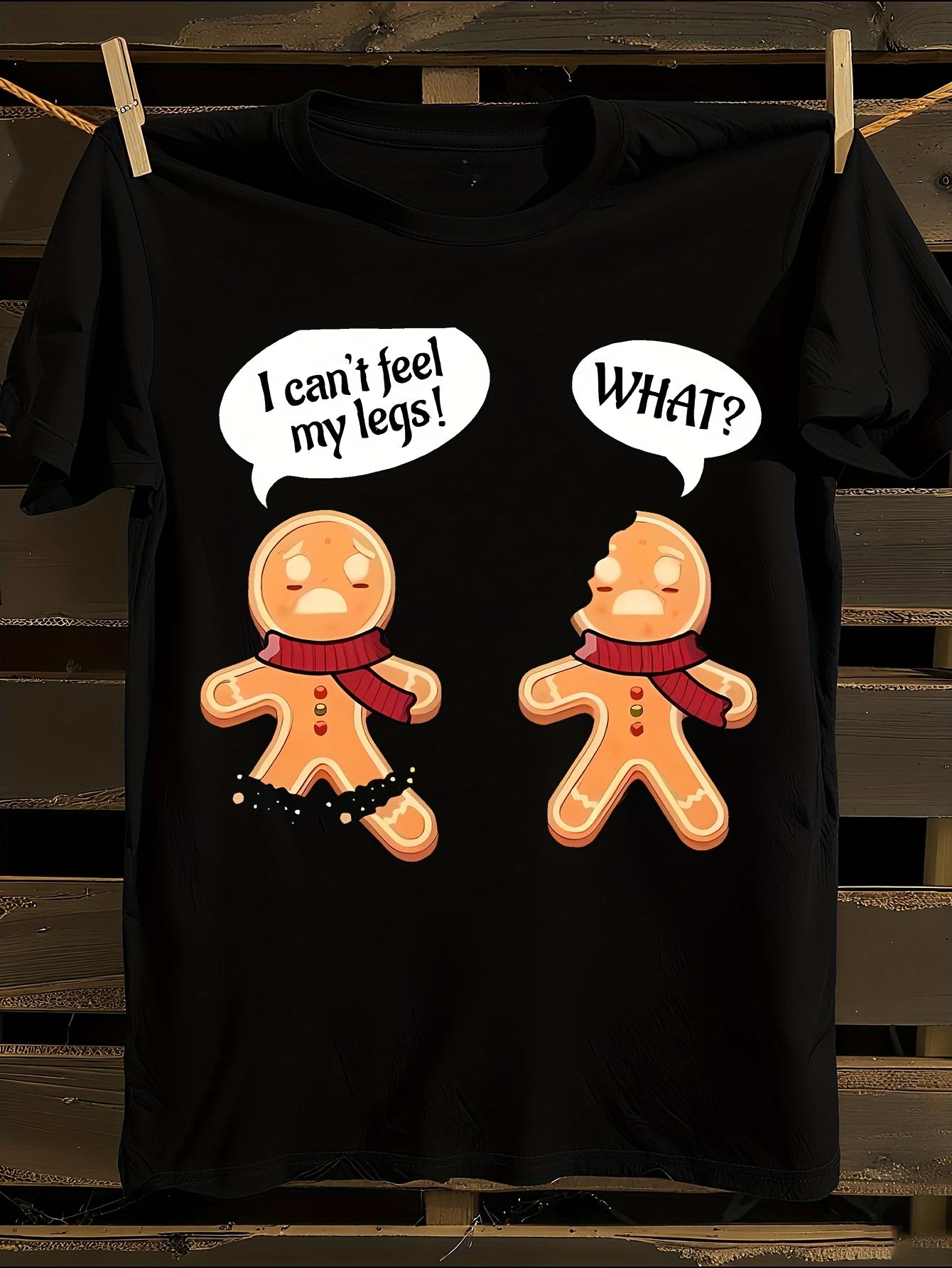 and Christmas Gingerbread for Man T-shirt XXXL