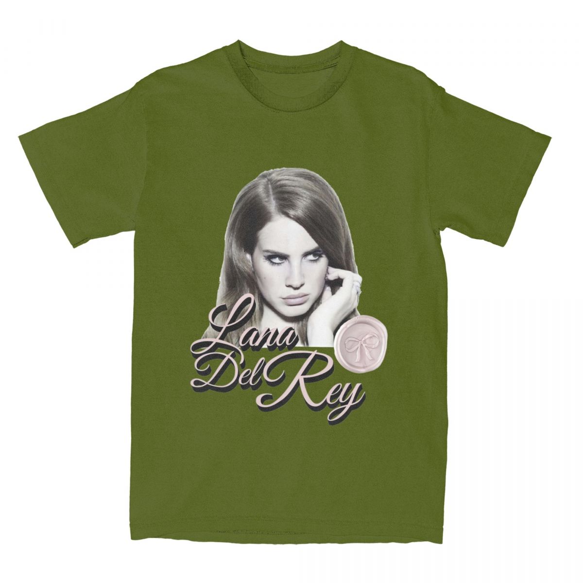 

Men T-Shirts Lana Del Rey Funny Pure Cotton Tees Short Sleeve T Shirts Round Collar Clothes Original 4XL