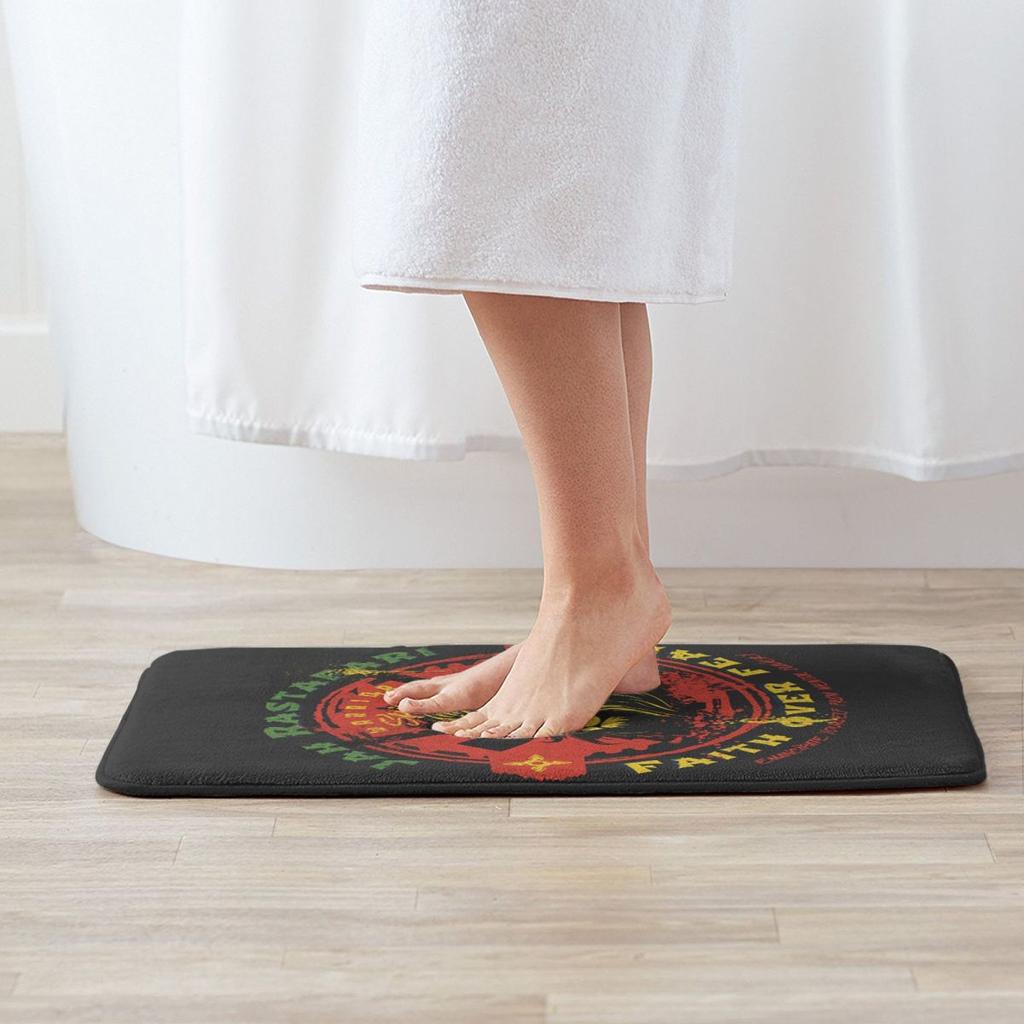 Leeuw van Juda Rasta Jamaicaans Reggae Antislip Deurmat Vloermat Duurzaam Tapijt Vloerkleed voor Keuken Entree Huis Balkon Voetmat Mat