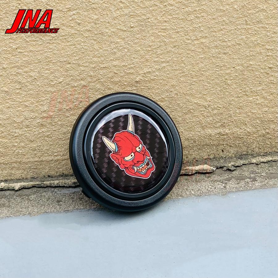 Universal Modified Steering Wheel Horn Button Racing Sport High Quality JDM Car Horn Button Auto Speaker Control Cover PC-HB60