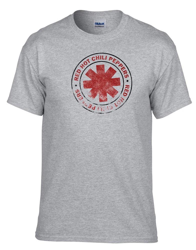 RED HOT CHILI PEPPERS Rock Music Grey TShirt 328Grey XL