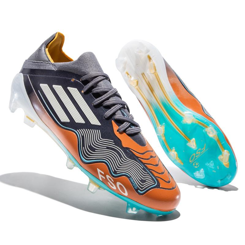 New football shoes AG long nails men's and women's broken nails wear-resistant training youth foreign trade soccer shoes
