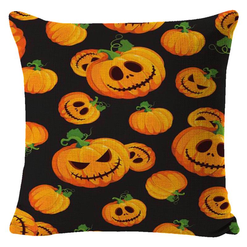 New Halloween Pillow Case Halloween Pillow Core Bed Home Decoration Bedside Cushion