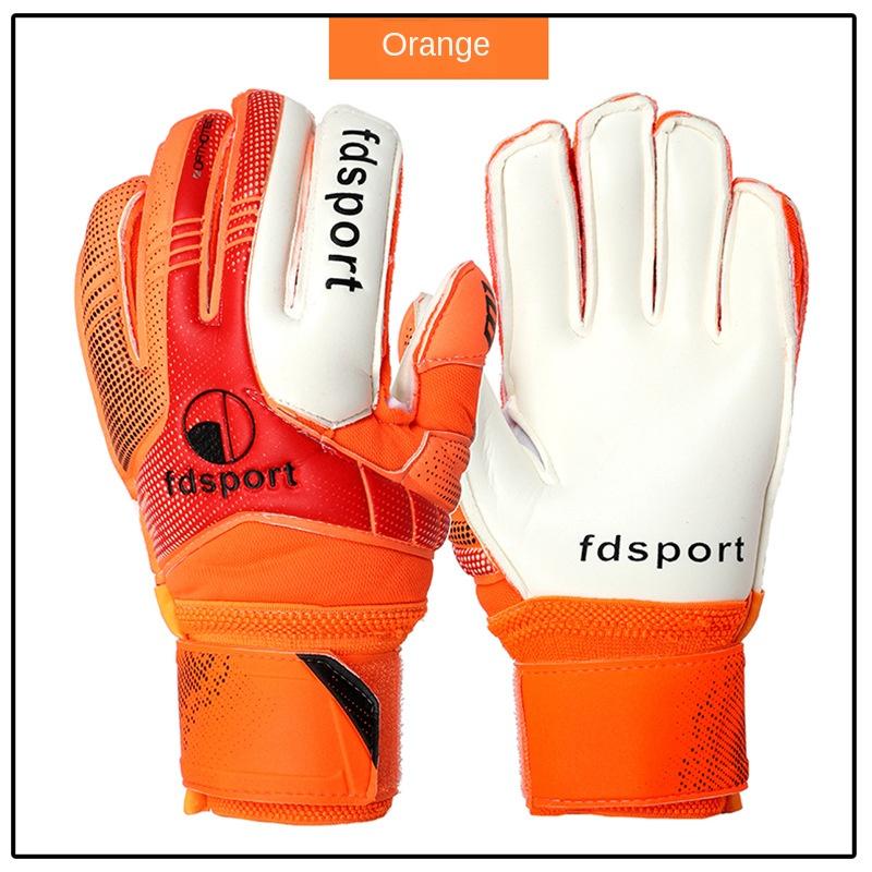 Updated Latex Mens Soccer Goalkeeper Gloves Professional Football Protection Keeper Gloves Adult Soccer Goalie Training Gloves