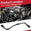 17128602599 Inner Engine Coolant Reservoir Hose for BMW G30 530e 530i 540i G12 740i xDrive Replace 17125A02485