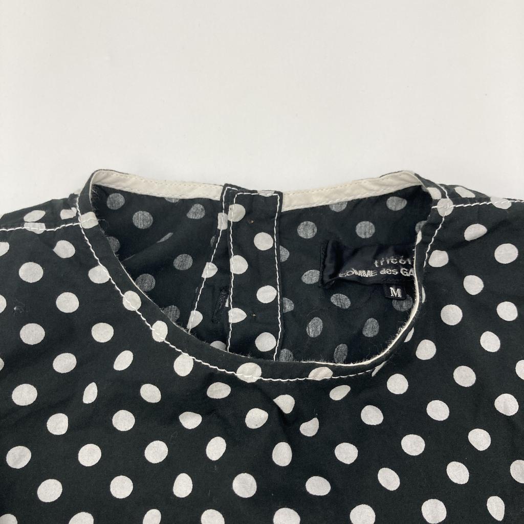 tricotCOMMEdesGARCONS TG-O011 2020 Black Dot Flare Dress dress M blackUsed