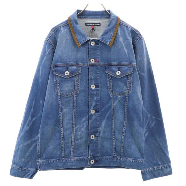 

Совершенно новая Джинсовая куртка BLUE MONSTER CLOTHING L стрейч G-куртка Мужская Б/у