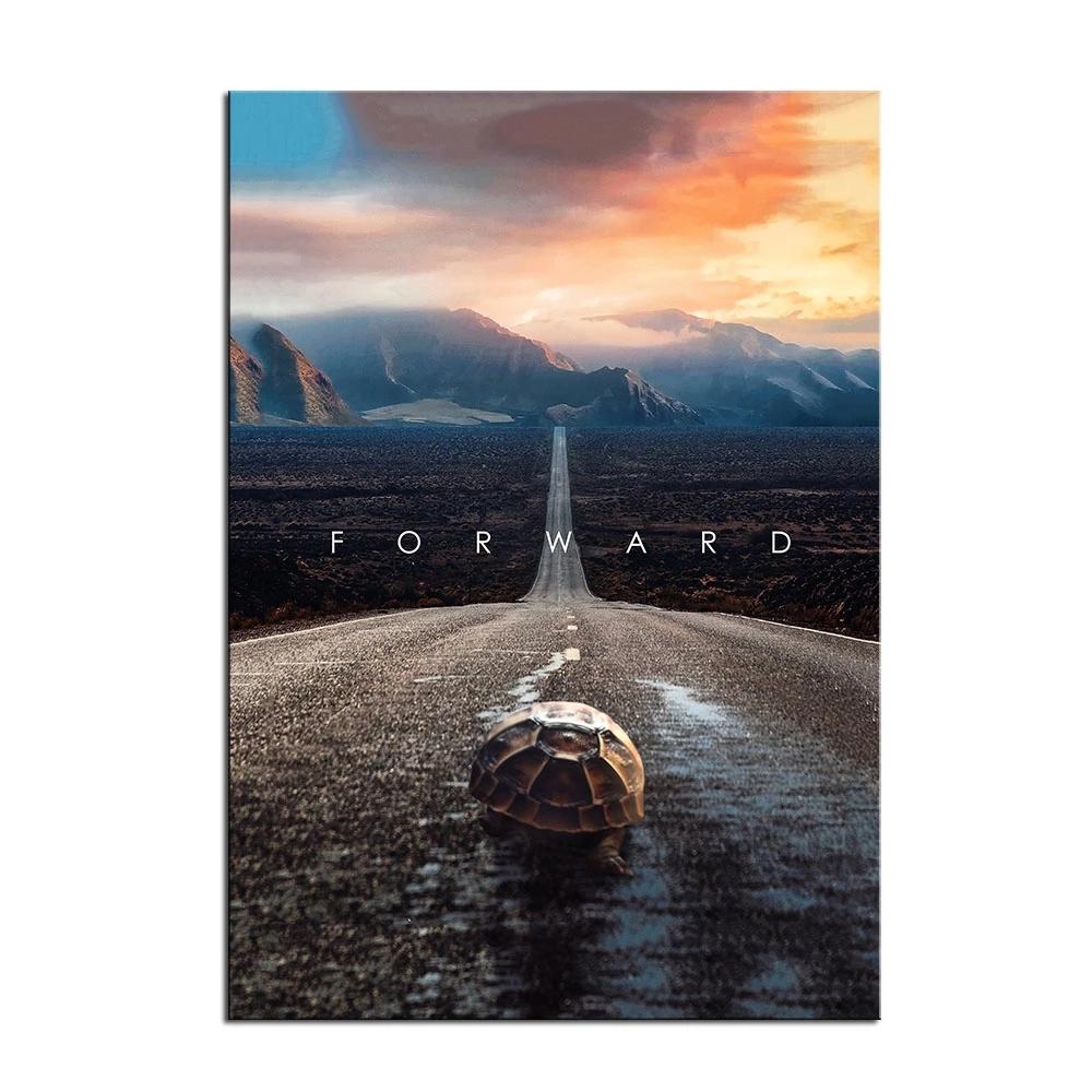 

Мышление вперед Украшение дома Настенная живопись Картина на холсте Постер фильма Cuadros Modernos 40x50cm No Framed