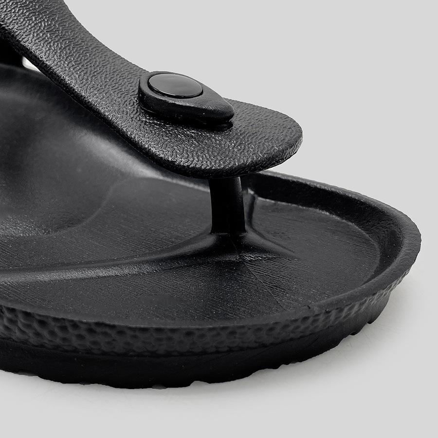 2025 Unisex Non-Slip Buckle Flip-Flops: EVA Wear-Resistant Indoor & Beach Sandals