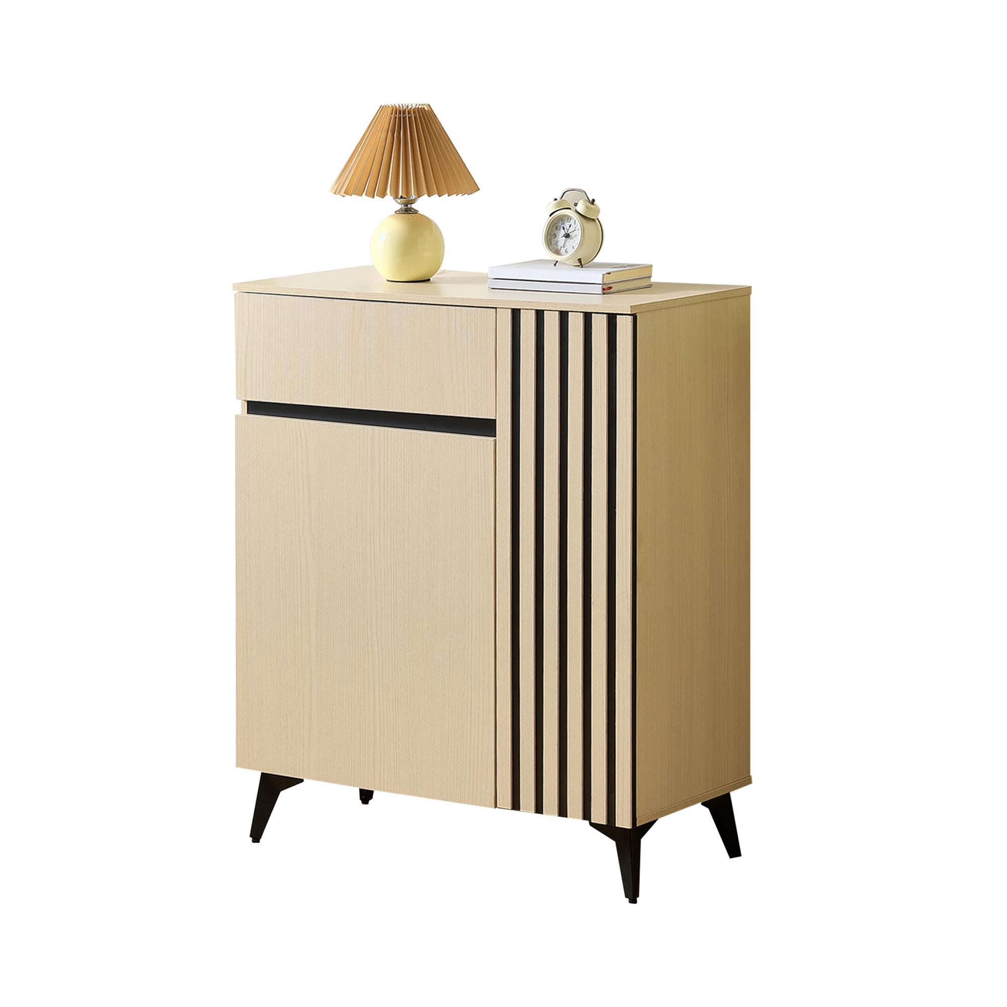 Sideboard, shoe cabinet with 2 doors