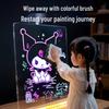 Glow-in-the-Dark Double-Sided Acrylic Drawing Board: A Perfect New Year Gift for Kids and Friends