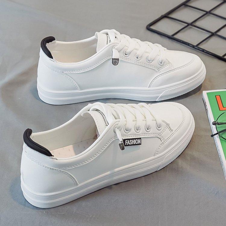 Little white shoes women's spring and summer 2025 new mesh breathable fashion sports and leisure women's shoes white shoes flat baseplate shoes