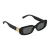 Louis Vuitton Full Frame Design S-Lock Acetate Metal Square Sunglasses Women Sunglasses Black Z3007E