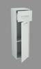 Bathroom Column 1D1Sz With Shelf White Chest Of Drawers