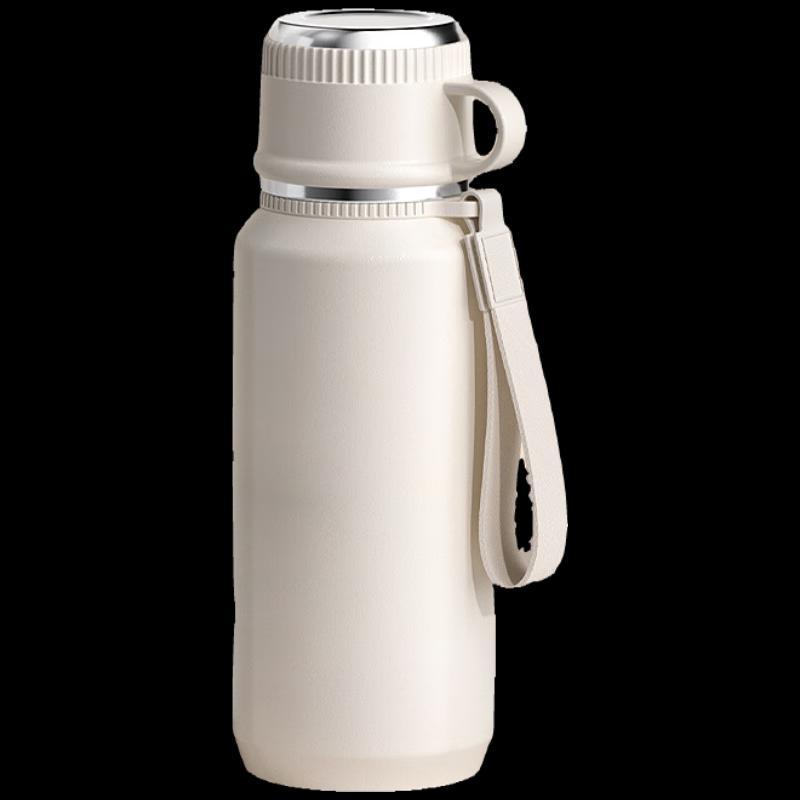 WODING Insulated Tea Infuser Bottle with Temperature Display 600ml