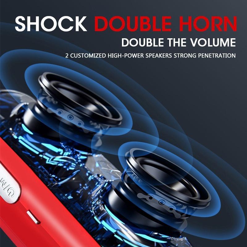 Upgrade Waterproof Outdoor HIFI Column Speaker Wireless Bluetooth Speaker Subwoofer Sound Box Support FM Radio TF Mp3 Player Mobile Phone