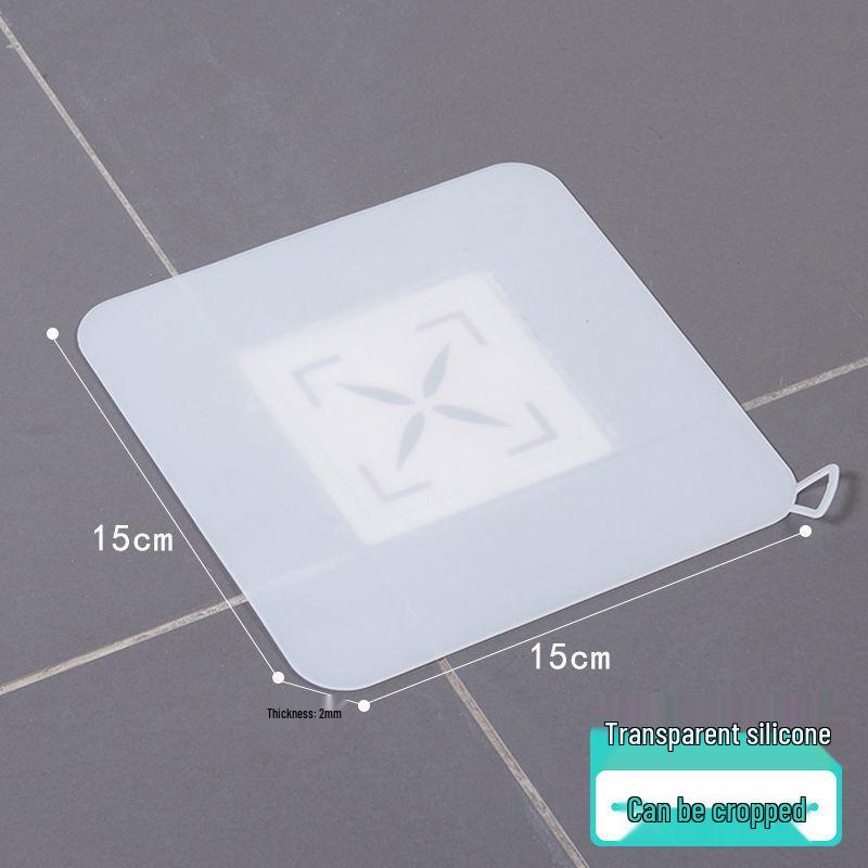 Silicone Odor-Blocking Floor Drain Cover: Anti-Backflow, Insect-Proof, and Sewer Sealing for Bathroom and Kitchen