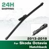 Rear Windshield Wipers Blades,Premium All-Season Wiper Blades Replacement For Skoda Octavia Hatchback 2013-2018