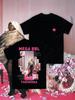 2026 Summer Oversized Men Vintage Hip Hop Collage Graphic Tee Y2k Street Aesthetic Short Sleeve Daily Tops