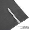 Snooker Cue Cloth Remove Dirt Dust Soft Cotton Pool Club Cleaning Towel Dark Grey