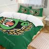 Stampa 3D Maccabi MHFC Haifa Green Apes Set Biancheria da Letto Singolo Matrimoniale King Completo Copripiumino Federa Letto Bambini Ragazze Adulti Casa