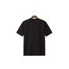 Damen T-Shirt mit kurzen Ärmeln in Normalgröße - Einfaches geometrisches Muster, Rundhalsausschnitt, Lockerer Schnitt, Lässiges Oberteil,
