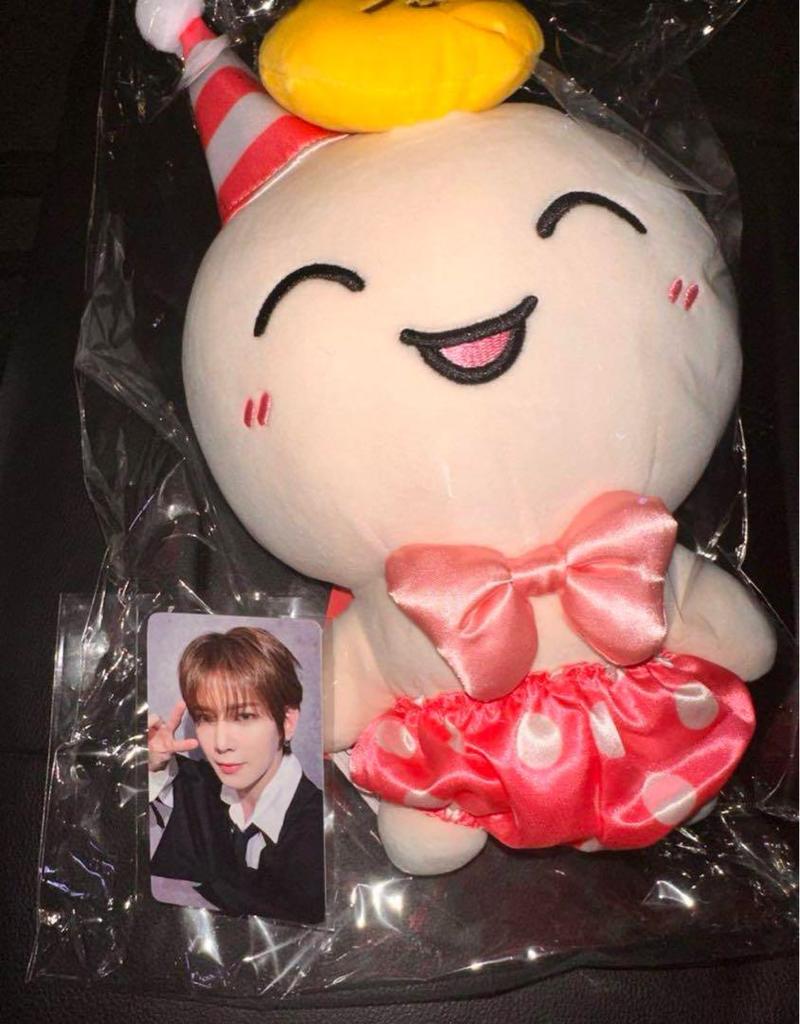 Gebrauchte ATEEZ TEEZ-MON Party YEOSANG MONNY Plüschpuppe mit Fotokarte Japan