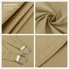 Lona Vela de Sombra para Arena Sol Impermeable Toldo Pantalla Protector Solar para Jardín Resistente Protección UV Borde Curvo Tela Tienda Refugio Solar