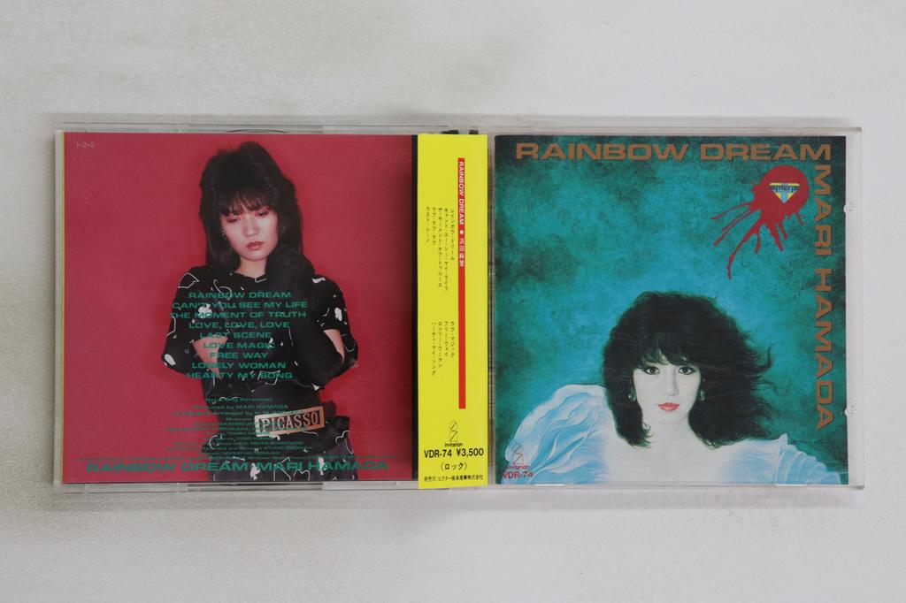 CD MARI HAMADA - RAINBOW DREAM  VDR74 Invitation 1985 Japan Obi Rock Used