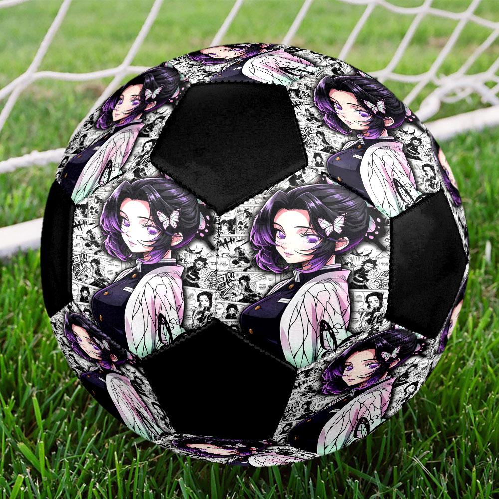 1pc Demon Slayer Soccer Ball Size 5 Indoor Soccer Ball Fashion Colorful Backyard Game - Great For Sports Fans Gift HE18