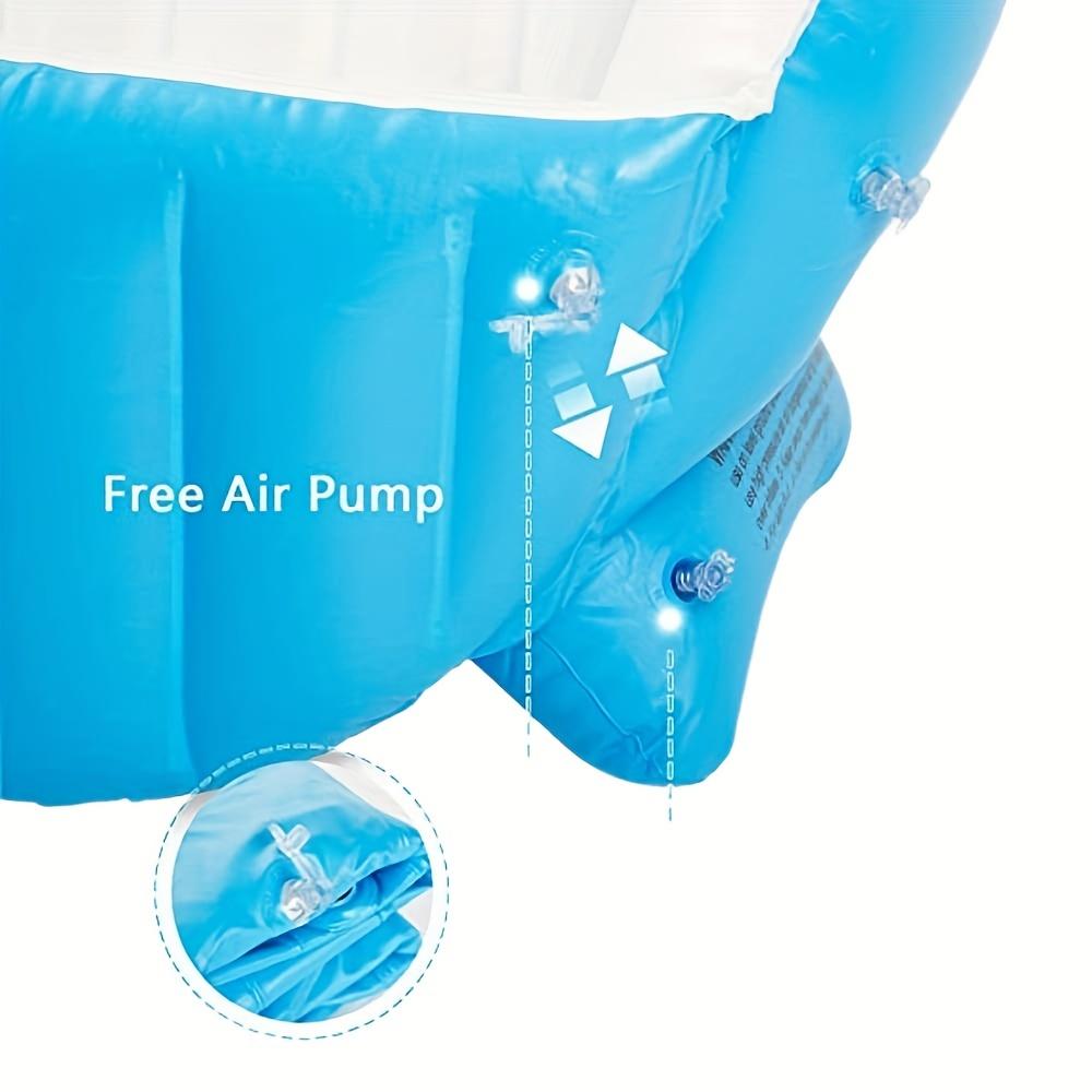 Multifunctional inflatable bath tub - portable, safe, soft, suitable for playing and bathing