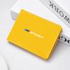 Car Logo Coin Purse Wallet Credit ID Card Bag Leather Coin Purse For BMW 1 3 5 Series G30 G20 F30 F10 E60 X1 X3 E70 F15 F48a ya2