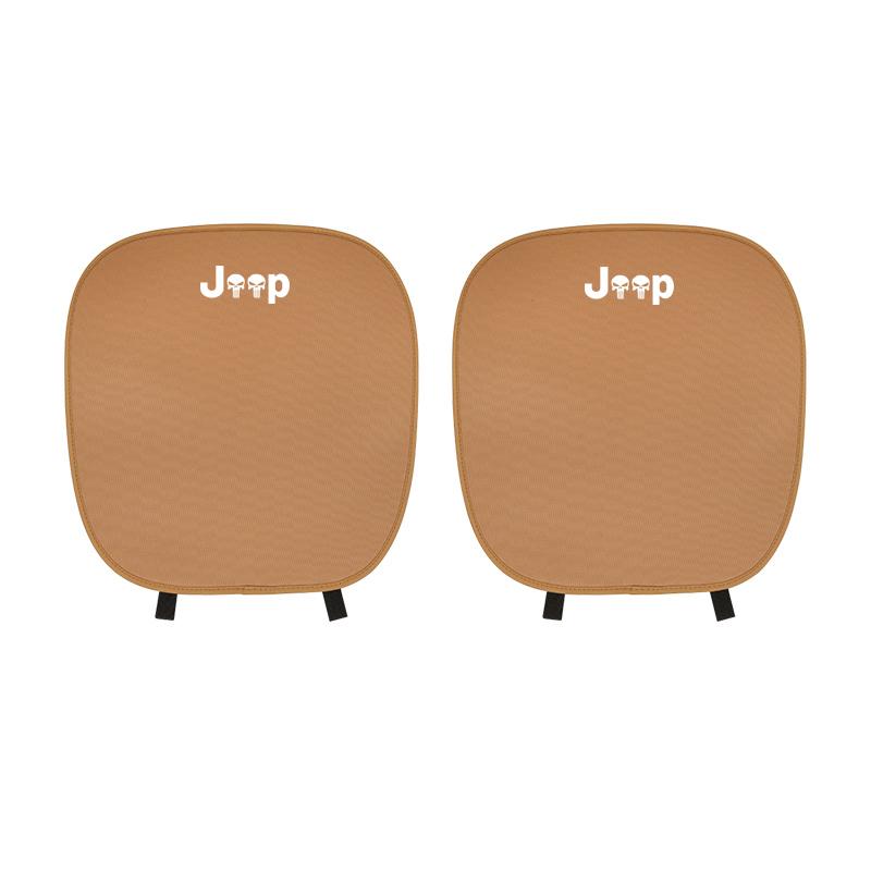 Car Seat Covers Auto Protective Seat Cushion Accessories For Jeep Wrangler Grand Cherokee Compass Wagoneer Gladiator Avenger JK AJU1