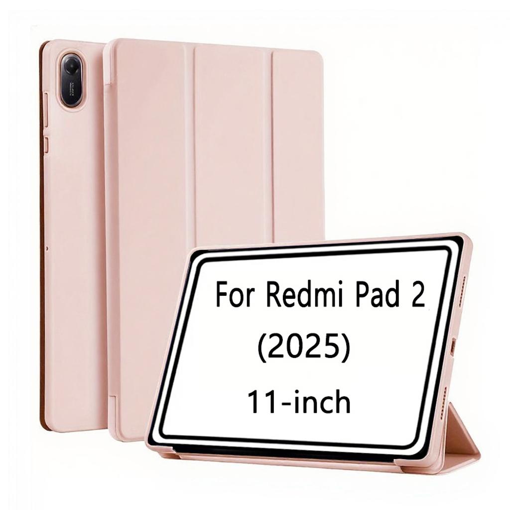 For Redmi Pad 2 Case Auto Wake Stand Tablet Cover For Coque Xiaomi Redmi Pad 2 2025 Case 11 inch Magnetic Smart Case accessories