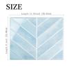 V-Shaped Waterproof Oil-Proof Self-Adhesive Decorative Wall Sticker for Home Beautification