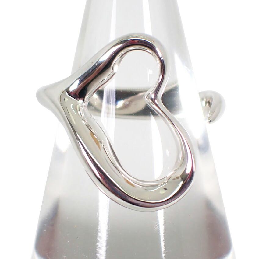 

[Used] TIFFANY/Tiffany 925 Open Heart Ring No. 10 [g329-85]