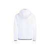 Emporio Armani EA7 Logo Zip Long Sleeve Jacket Men Jackets White 8NPB04-NN7Z-1100