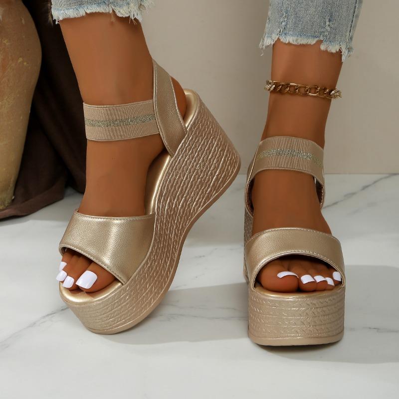 Fashion Summer New Women Sandals Fashion Wedges Flip Flop Platform Sandals Women Lightweight Comfortable Plus Size Shoes for Women