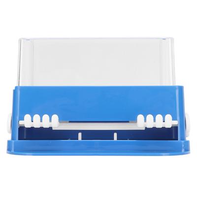 Dentale Micro Applicator Dispenser Compact Handig Grote Capaciteit Dentale Wattenstaafjes Doos Blauw