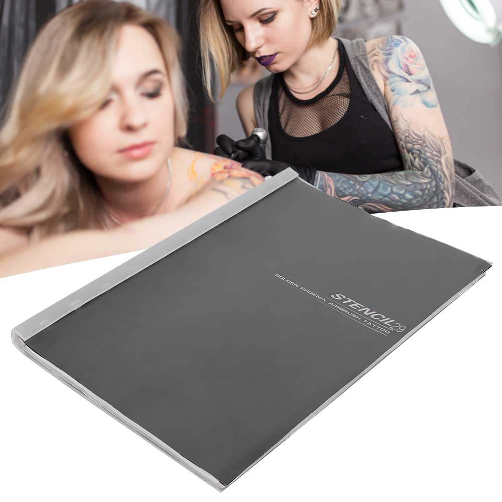 Temporary Tattoo Stencil Reusable Tattoo Airbrush Templates Tattoo Accessory 29