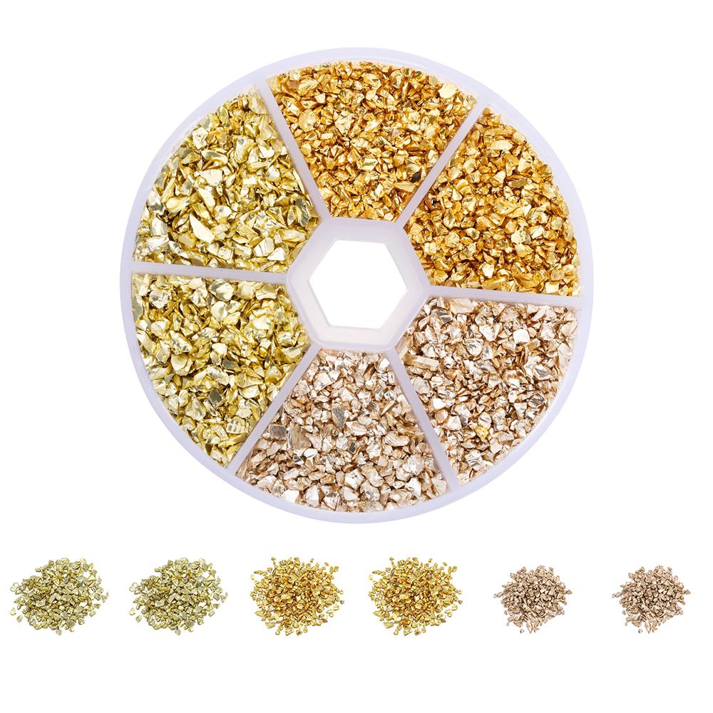 1Box Broken Glass Stones Resin Fillings For Epoxy Resin Mold Crafts Nail Art Decorations Handmade Jewelry Making Mold Fillings