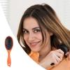 Woman Wood Comb Anti-static Ponytail Hairbrush Portable Hair-styling Care Hairdressing Accessory for Home Barbershop