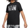 Jordan AS MJ POOLSIDE FLORAL CREW T Shirts Men's Black Crew Neck Moderate Straight Fit CQ2061-010