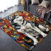 2025 New Husky Dog Carpet Rug for Living Room Bedroom Home Sofa Decoration,Kids play Non-slip Floor Mat67
