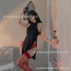 Domila Erotic Underwear Sexy Side Open Cheongsam Uniform Temptation Hot Suit Pajamas Passion European and American Wholesale