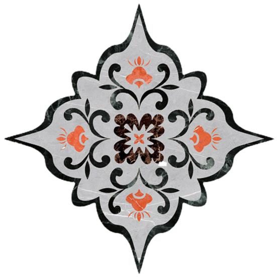 36Pcs Decals Vintage Multipurpose PVC Retro Self-adhesive Floor Stickers for Living Room