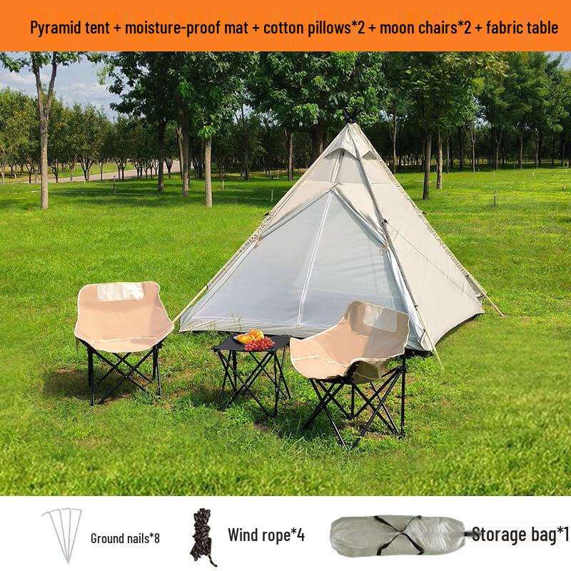 OEING Portable Outdoor Camping Tent Bundle
