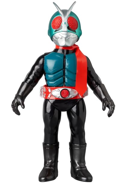 Toei Retro Soft Vinyl Collection Kamen Rider Kamen Medicom Toy No. 2+1 (Shin Rider)